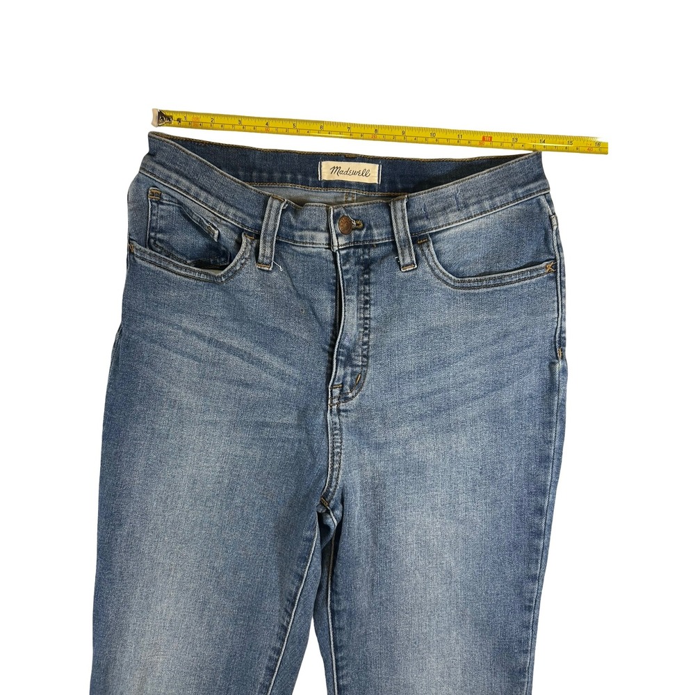 Madewell 10 Roadtripper Skinny Jeans Medium Wash High Rise 29T Tall - Picture 8 of 9
